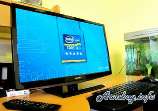 Nor Intel CORE i7 (3770K) + LED 24Duym Toshiba Monitor / TV